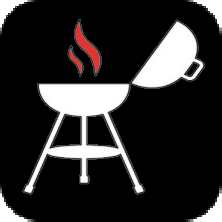 aris-icon-barbecue-red-fire-in-black